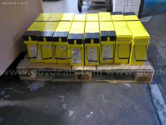 Powersafe 12V155FS Batteries (8 units)