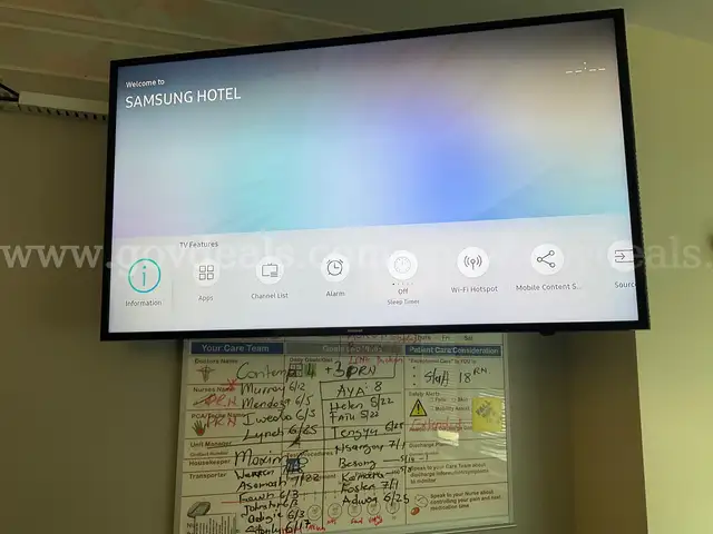 Lot of 2 49&#x27;&#x27; Samsung Smart HDTVs - both mounted to wall