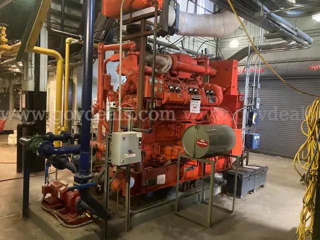 Waukesha L36GLD Natural Gas Generator Set - 600KW