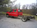2002 Ford F-450 SD pickup truck - chassis and cab only - BED REMOVED