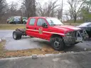 2002 Ford F-450 SD pickup truck - chassis and cab only - BED REMOVED
