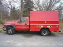 2005 Chevrolet Silverado 3500 LT1 4WD DRW utility body pickup truck