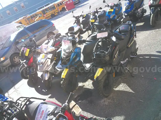 Gas Powered Mopeds - Lot of 5