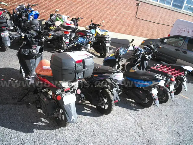 Gas Powered Mopeds - Lot of 5