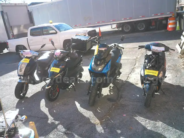 Gas Powered Mopeds - Lot of 4