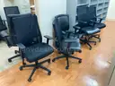 Lot of 15 Rolling Office Chairs
