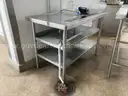 Stainless Steel Table with Cabinet Beneath, Stainless Steel Drain Table and Stainless Steel Table