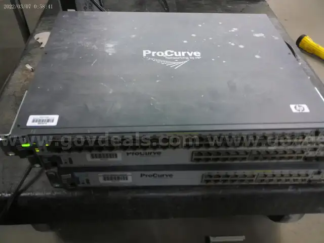 HP Procurve Switches - lot of 3