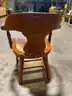 Wood Armchairs - (Lot of 6 )