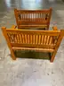 Wood Benches  (Lot of 2)