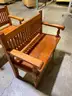 Wood Benches  (Lot of 2)