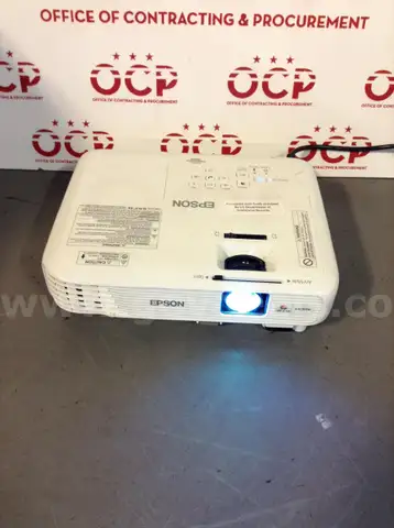 EPSON PROJECTORS  - 2 UNITS