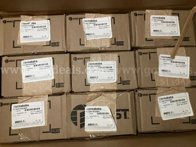 Best 7KC Cylindrical Series Commercial Grade Passage Door Lever Sets - lot of 9 - NEW