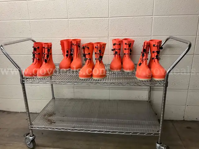 HAZPROOF BOOTS- 5 pairs - NEW