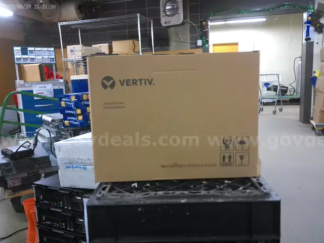 VERTIV DESKTOP 400VA UNINTERRUPTIBLE POWER SUPPLY - NEW