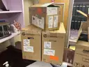 HP EliteDisplay E230t Touch Monitors (2 units) and HP ProDesk 600 (1 unit) - all NEW IN BOX