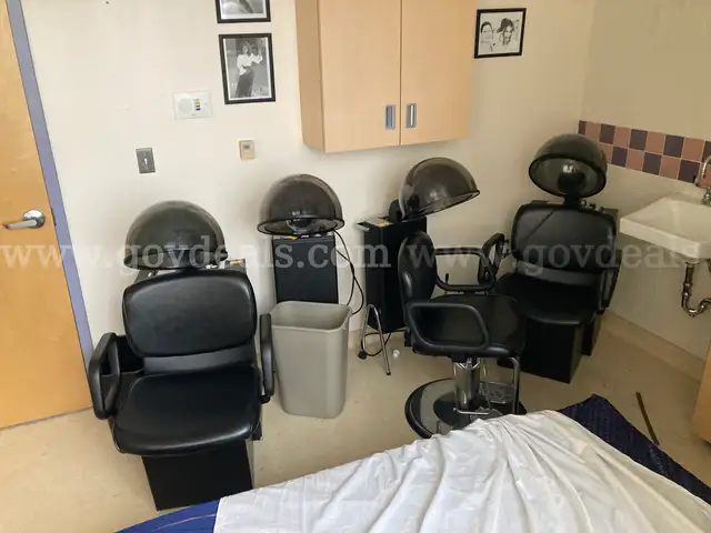 Lot of 4 beauty salon hair drying stations