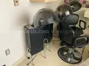 Lot of 4 beauty salon hair drying stations