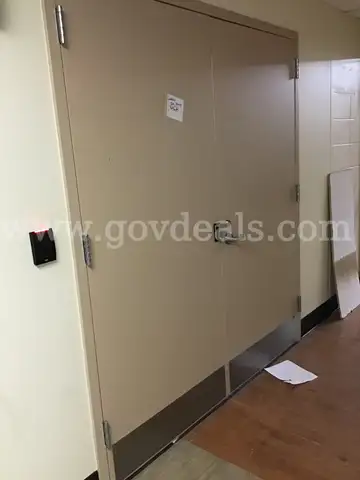 Set of Metal Fire Doors