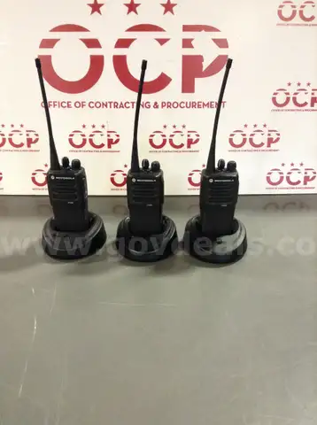 MOTOROLA CP SERIES TWO WAY RADIOS(27 UNITS)