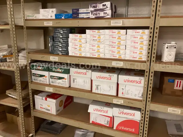 Copy paper - 11x17", 8.5x11", and 8.5x14" - 136 reams - NEW