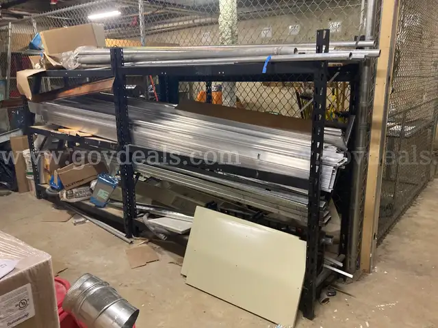 Lot of NEW Aluminum Wall Guard (aluminum retainer) and other items