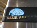 Blue Air BASF2 Commercial Freezer 49 Cu.Ft w/ 2 Solid Stainless Doors
