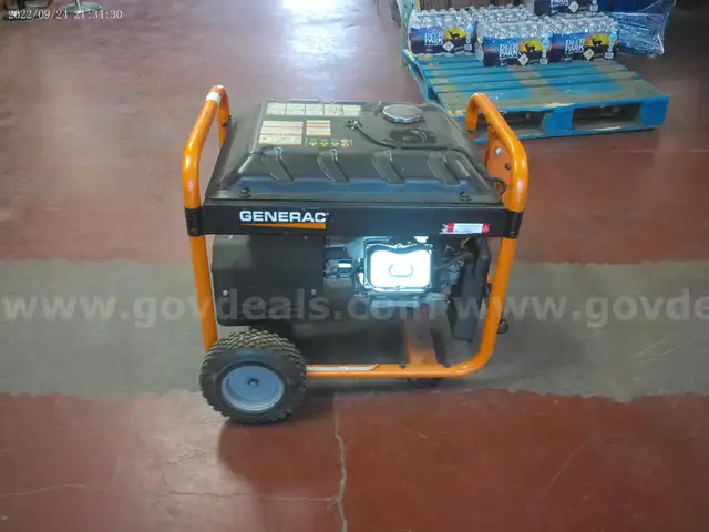 GENERAC GP7500E PORTABLE GENERATOR