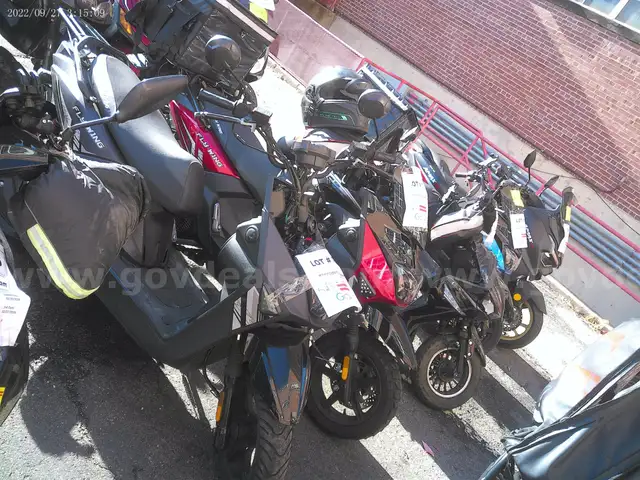 Gas Powered Mopeds - Lot of 5