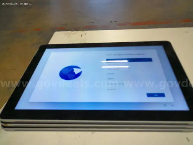 Microsoft Surface GO Tablets w/ Chargers, Keyboards, Cases, and Pens - 25 Units ea.