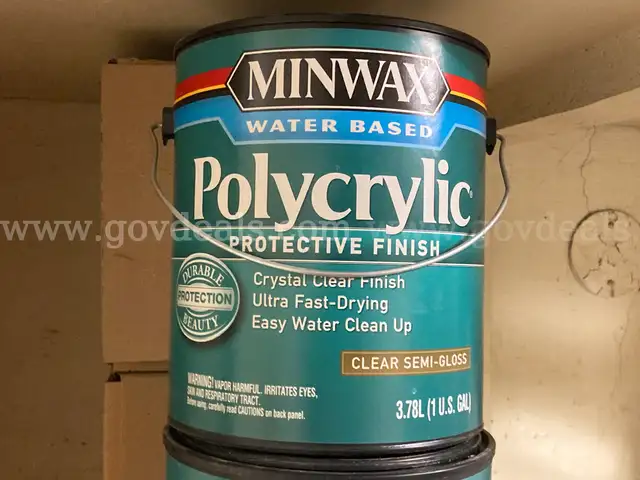 Minwax Polycrylic Protective Finish - 10 gallons - NEW