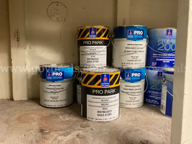 Interior Paint - 35 cans (approx 1 gallon per can) - NEW