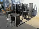 Tall Individual Workstations - Lot of 20
