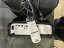 1 LOT OF 5 EPSON PROJECTORS [2] TYPES -SEE DETAILS