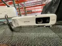 1 LOT OF 5 EPSON PROJECTORS [2] TYPES -SEE DETAILS