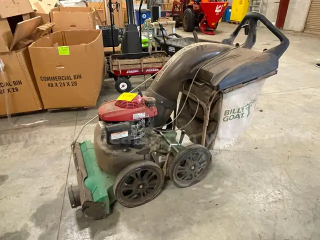 [1] LAWN MOWER AND SET ATTACHMENT -SEE IMAGE