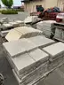 3 PALLETS OF VARIOUS SLATE TILES SIZES.