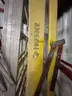 1 LOT OF VARIOUS HIEGHT LADDERS