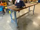 WORK TABLE WITH ACCESSORY