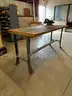 WORK TABLE WITH ACCESSORY