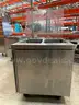 Top Front Breathing Refrigerated Prep Table with 5&#x22; Casters