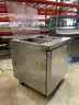 Top Front Breathing Refrigerated Prep Table with 5&#x22; Casters