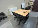 1 LOT OF FURNITURE - TRAINING TABLES ,SEATING &#x26; STORAGE - SEE DETAILS