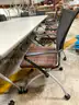 1 HUGE LOT OF COLLABORATIVE TABLES AND CHAIRS - GREAT SHAPE !!!!