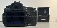 1 LOT OF  2 Canon EOS 60D Digital SLR Camera Body - Pre-Owned