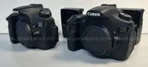 1 LOT OF  2 Canon EOS 60D Digital SLR Camera Body - Pre-Owned