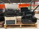 1 LOT OF DESK TOP PRINTERS -VARIOUS BRANDS -SEE DETAILS