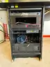 MEDIA CABINET WITH AUDIO TECHNOLOGY