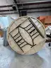 [1 LOT OF 16 ] 72&#x22; ROUND BANQUET LIGHT WEIGHT FOLDING  TAN TABLES