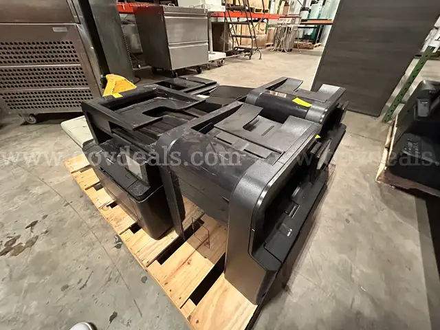 2 PALLETS OF VARIOUS BRAND PRINTERS- EST. QTY 28 MINIMUM